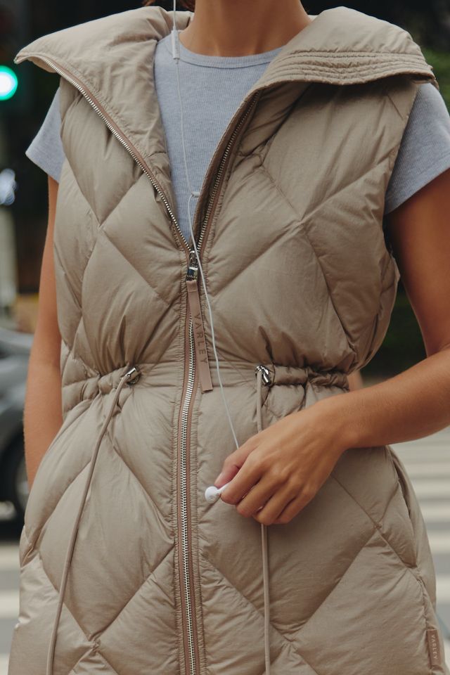 Varley Navine Quilted Long Vest #2