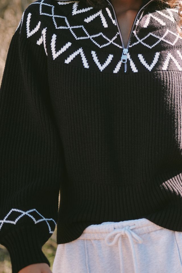 Varley Sigrid Mock-Neck Sweater #1