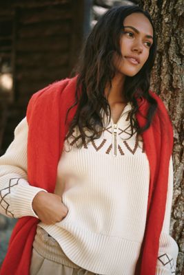 Beach Riot Elizabeth Mystic Fairisle Sweater | Anthropologie
