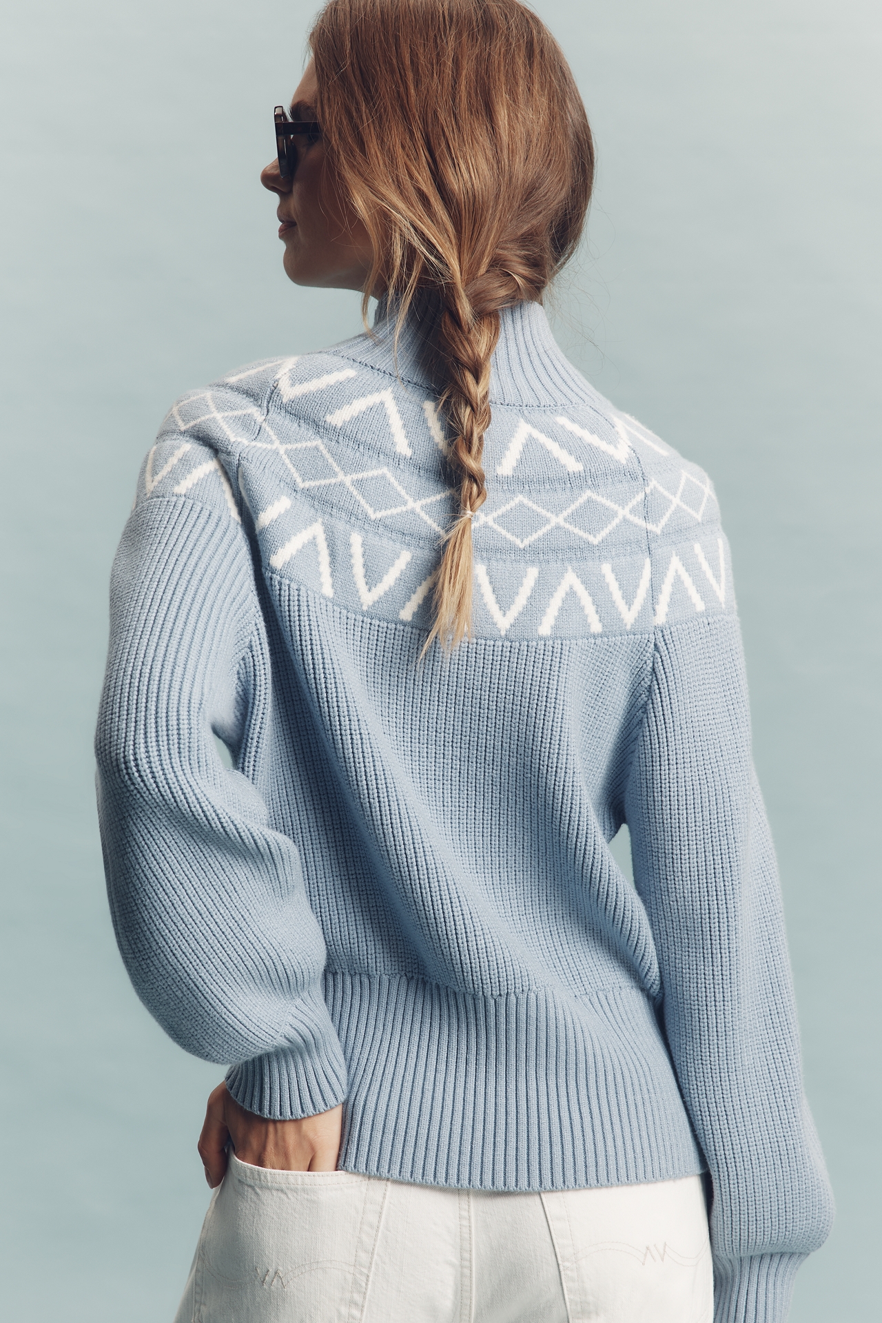 Varley Sigrid Mock-Neck Sweater