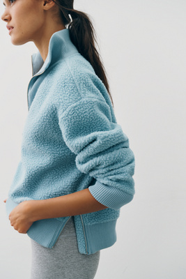 Varley Jaylin Half-Zip Sweater by Anthropologie