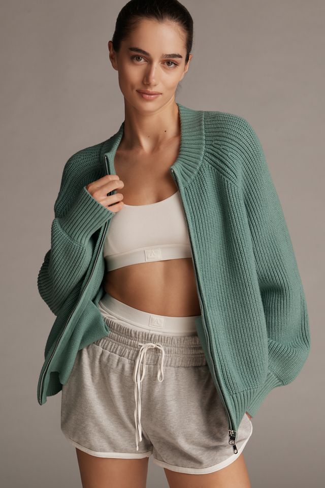 Varley Milo Zip-Up Knit Jacket #1