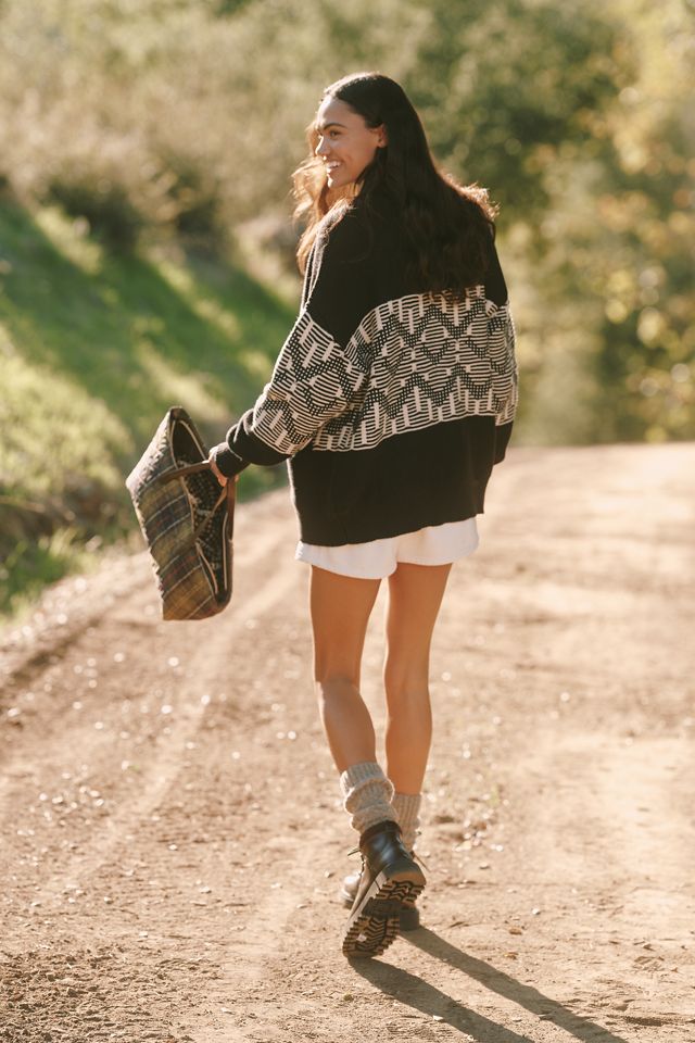 Varley Linnea Fairisle Knit Jacket #3