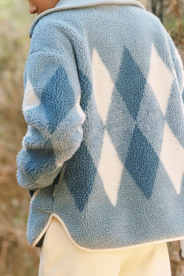 Varley Franca Sherpa Fleece Jacket #1