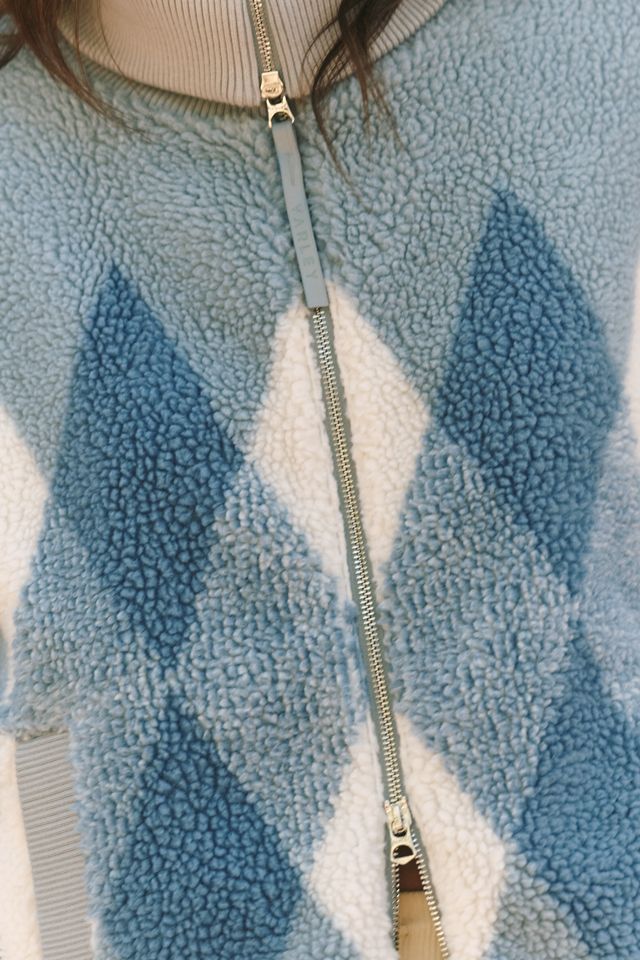 Varley Franca Sherpa Fleece Jacket #2