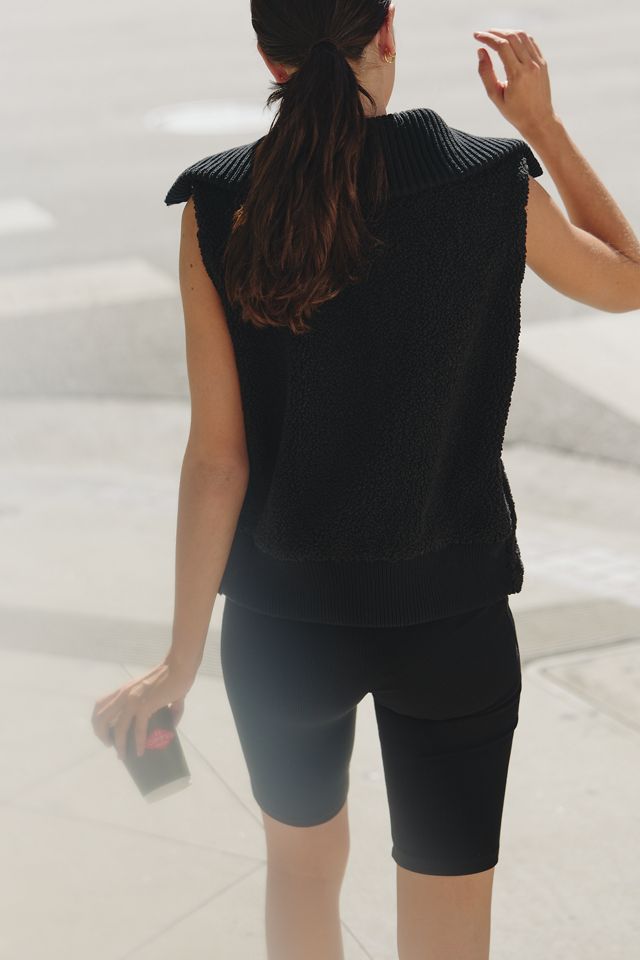 Varley Caspian Sherpa Fleece Gilet Vest #2