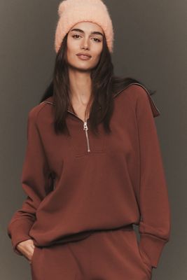 Varley Davenport Half-Zip Sweatshirt | Anthropologie