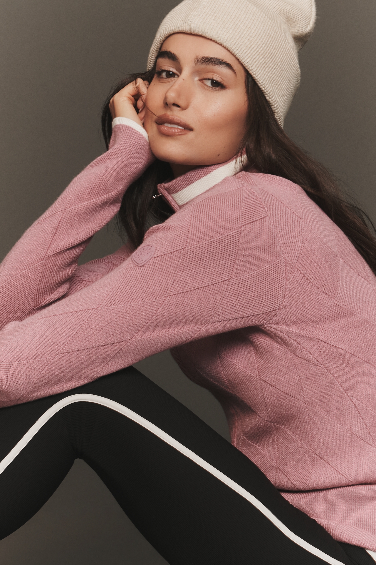 Varley Barthe Zip-Through Knit Jacket