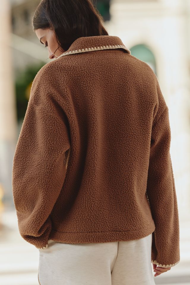 Varley Ruiko Zip-Up Fleece Jacket | AnthroHome