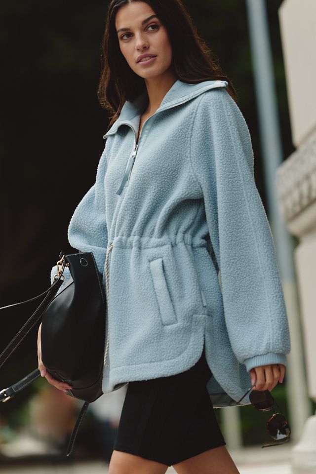 Varley Ashby Half-Zip Fleece Jacket | Anthropologie