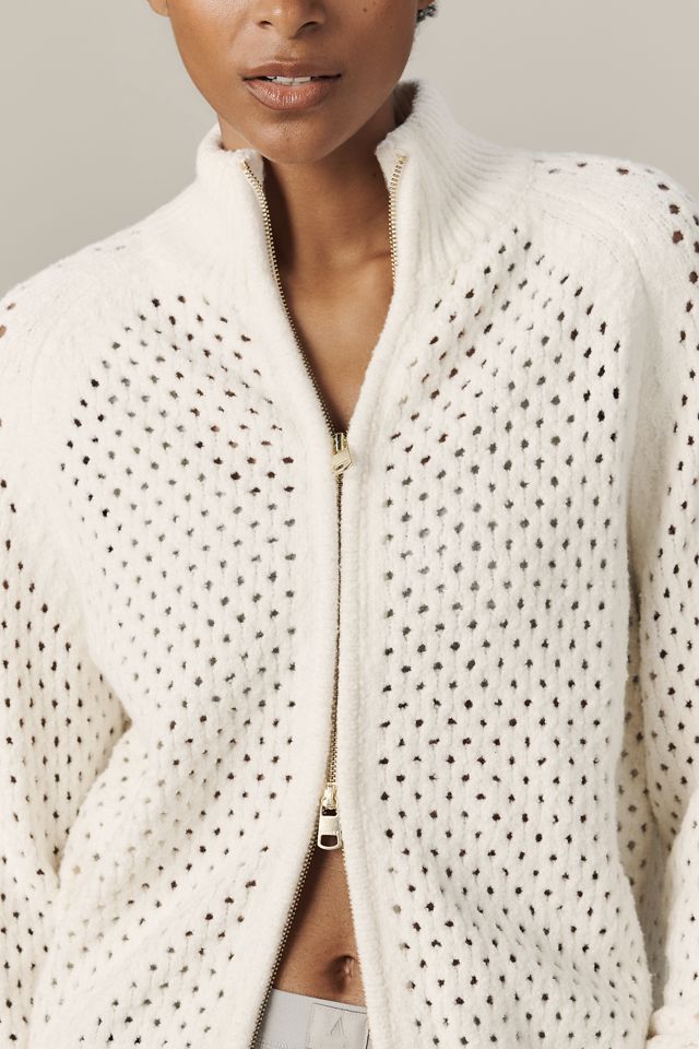 Varley Mandy Bouclé Knit Jacket #1