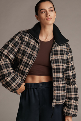 Varley Bryony Puffer Jacket In Black