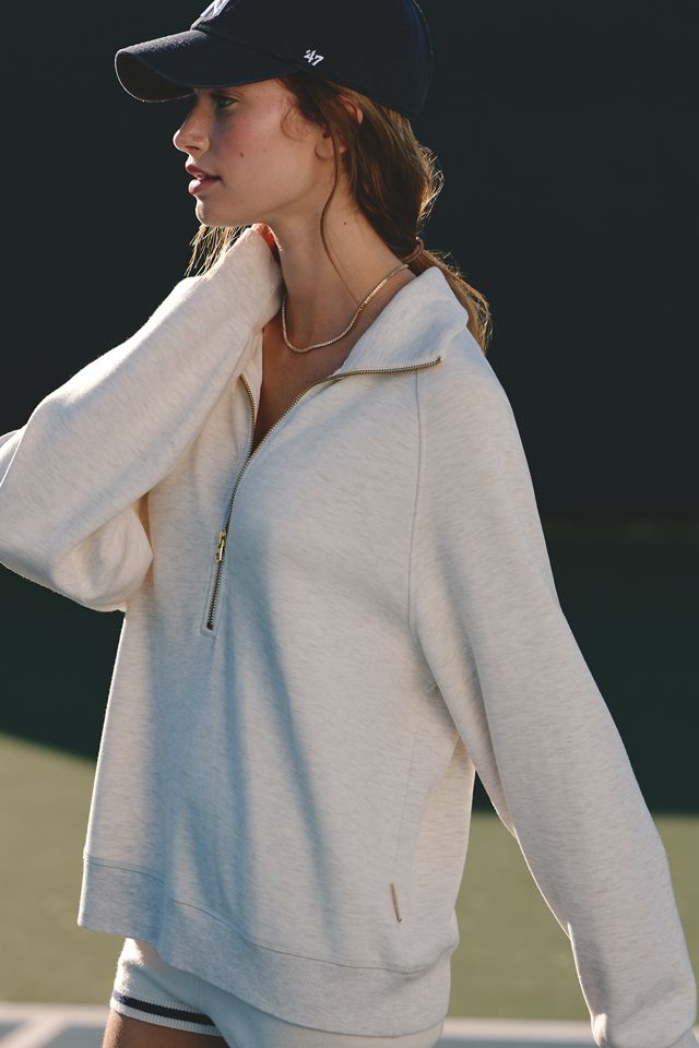 Varley Selene Long-Sleeve Half-Zip Pullover | Anthropologie
