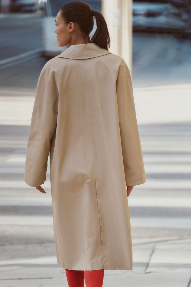 Varley Cotton Robyn Car Coat | Anthropologie