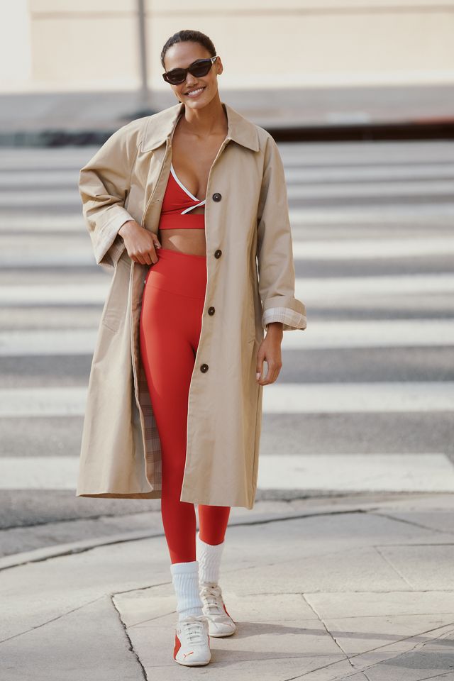 Varley Cotton Robyn Car Coat | Anthropologie