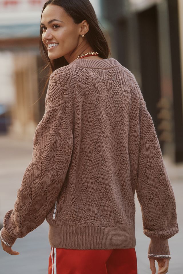Varley Cotton Venner Knit Cardigan #1