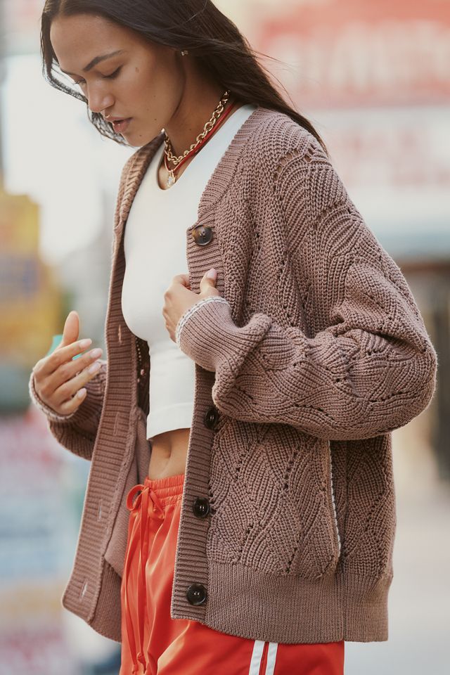 Varley Cotton Venner Knit Cardigan #2