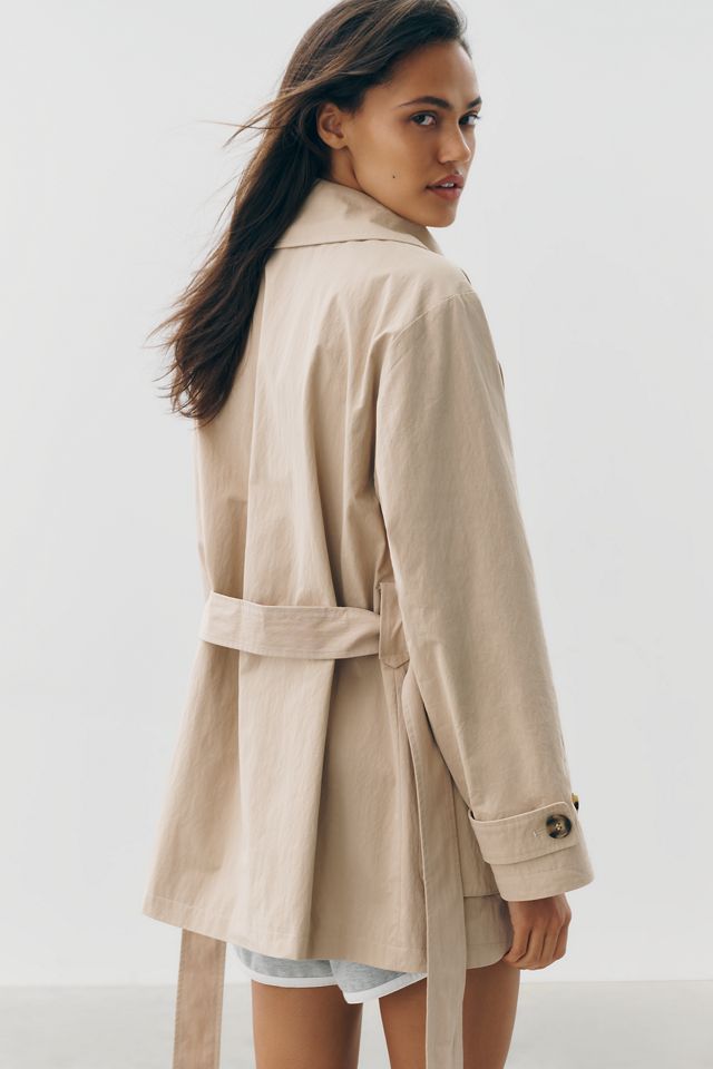 Varley Celina Belted Trench Jacket #3