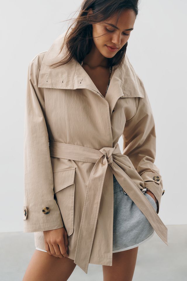 Varley Celina Belted Trench Jacket #4