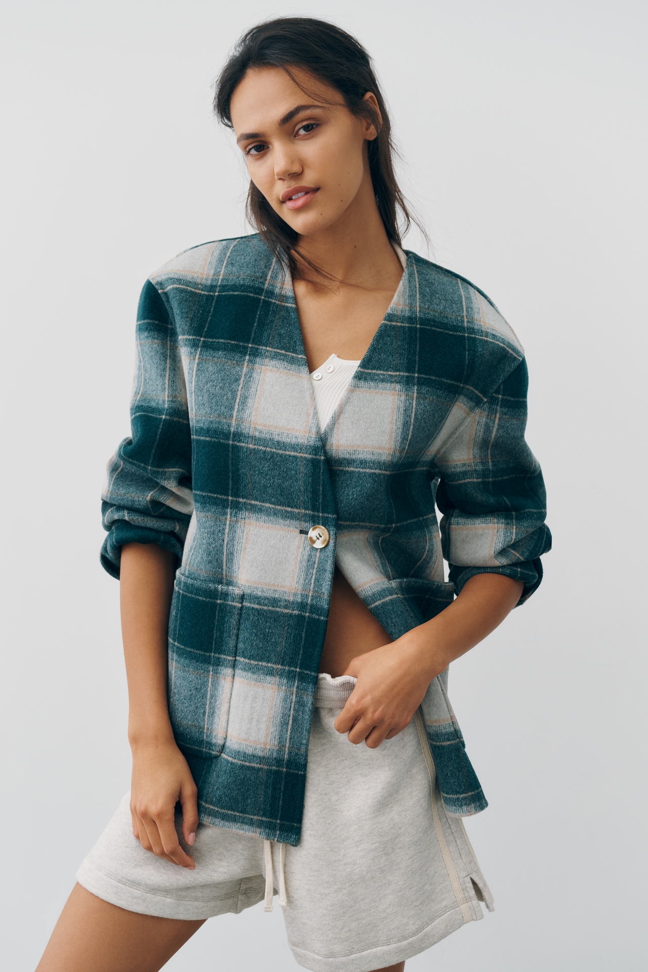 Varley Alderton Wool Blend Blazer