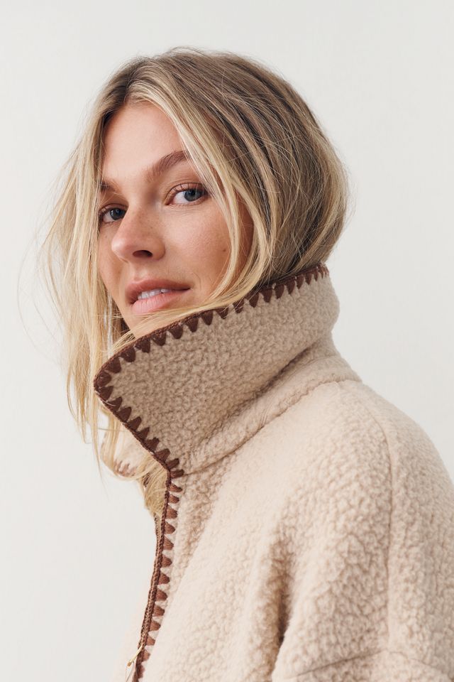 Varley Paula 100% Cotton Zip-Up Jacket #3