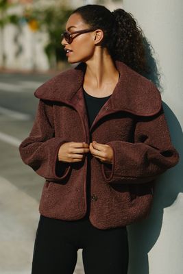 Varley Lowell Sherpa Fleece Jacket | Anthropologie