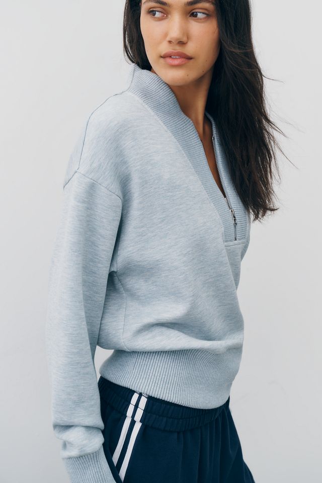 Varley Sally Quarter-Zip Pullover Sweatshirt #1