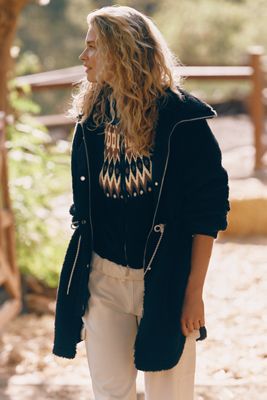 Varley Jamie Faux Shearling Jacket