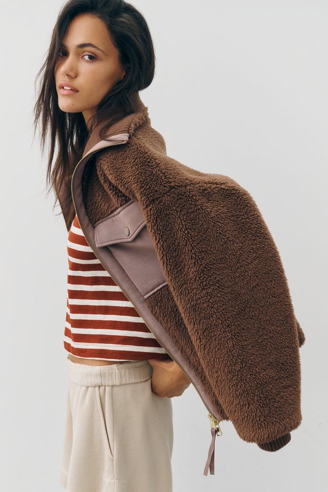 Varley Lowell Sherpa Fleece Jacket #1