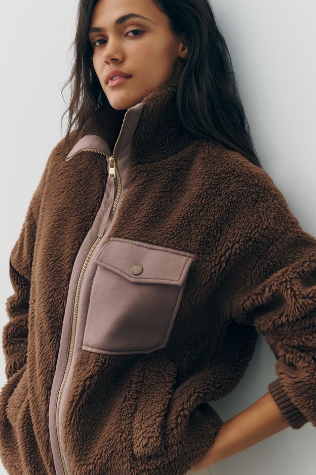 Varley Lowell Sherpa Fleece Jacket #3