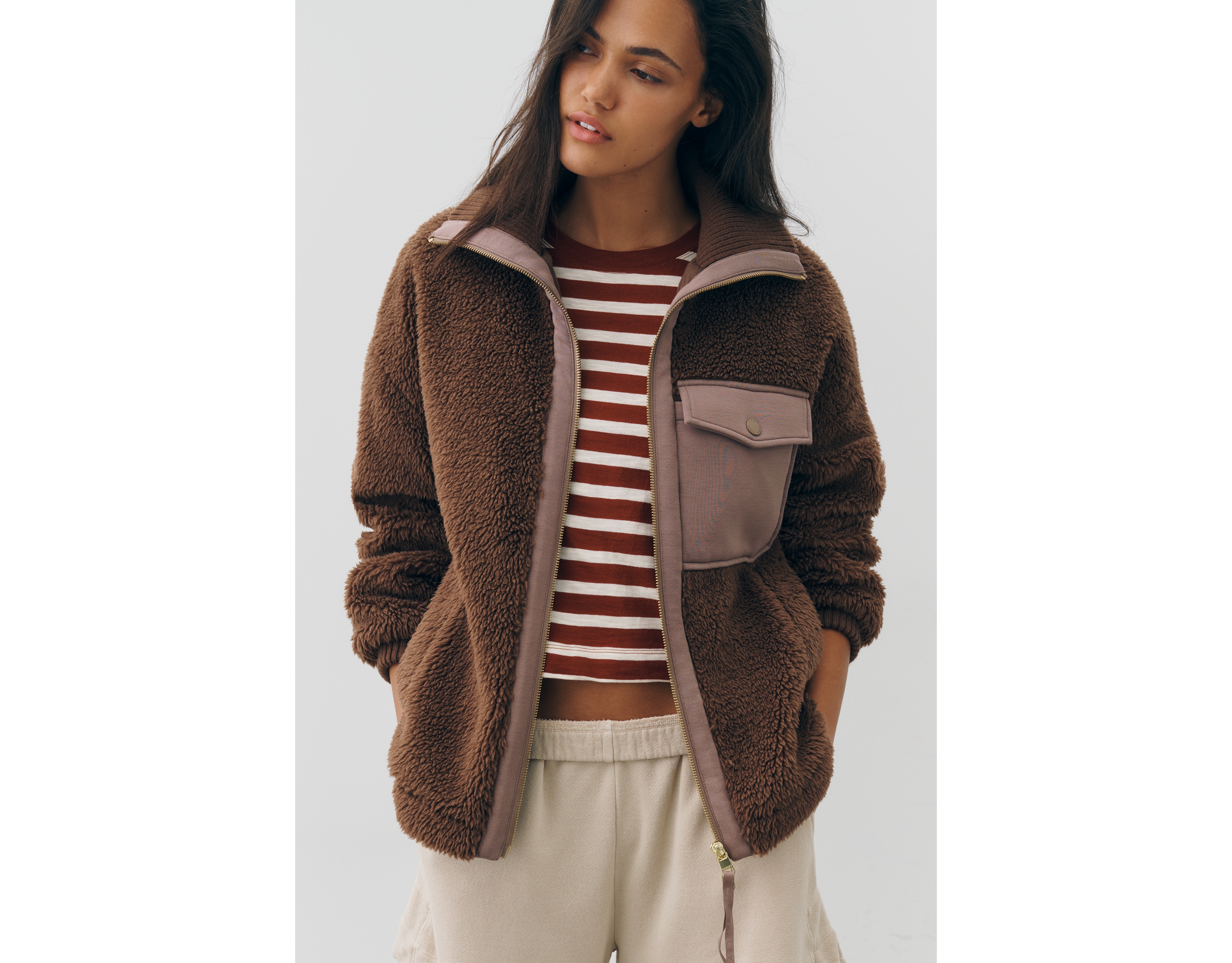 Varley Lowell Sherpa Fleece Jacket