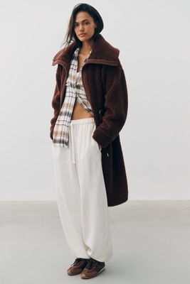 Varley Bennet Faux Shearling Coat