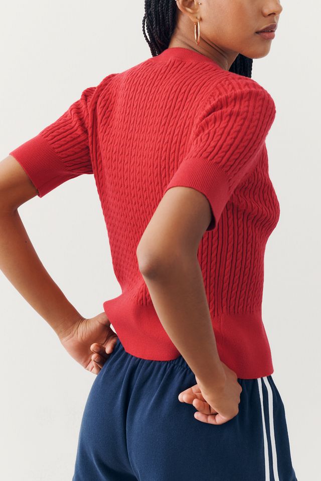 Varley Rhys Short Sleeve Cardigan #1
