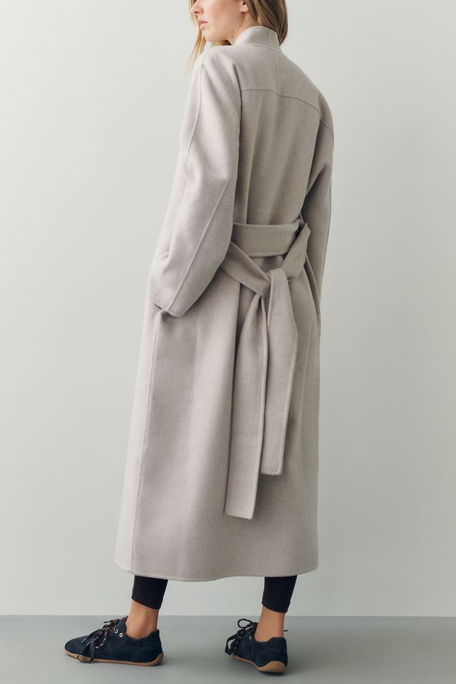 Varley Felice Wool Blend Belted Coat  #2