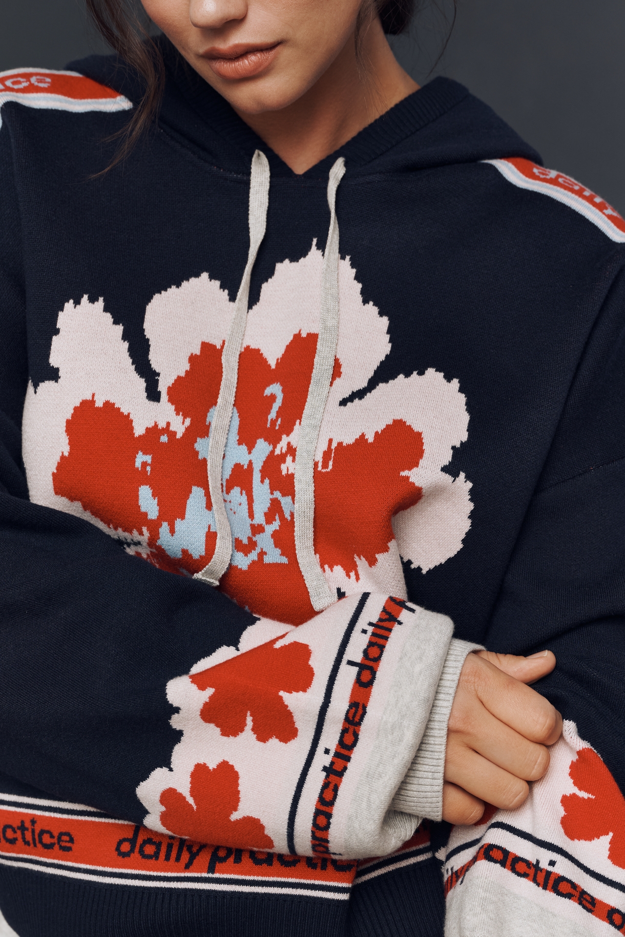 Daily Practice Hooded Graphic Varsity Top