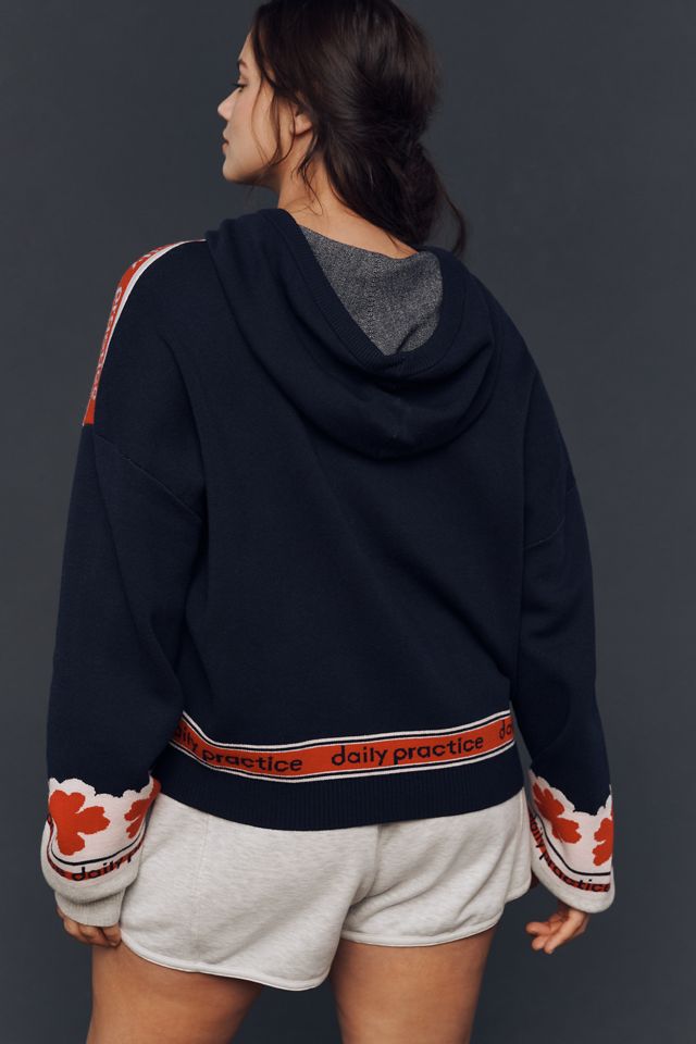 Daily Practice Hooded Graphic Varsity Top #7