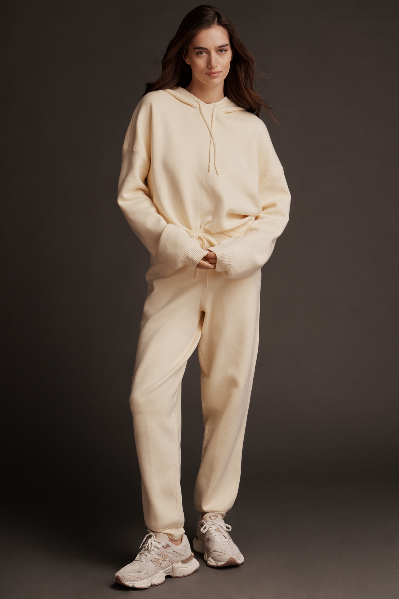 Daily Practice Knit Hoodie Sweatshirt