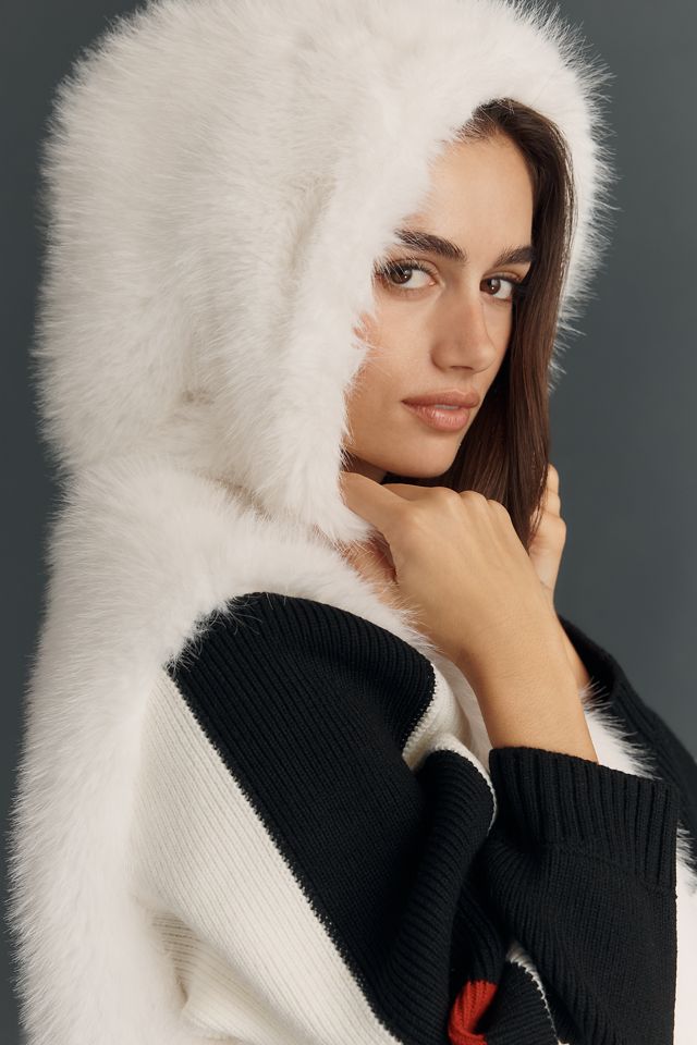 Daily Practice The Switch Back Fuzzy Knit Cardigan Sweater #2