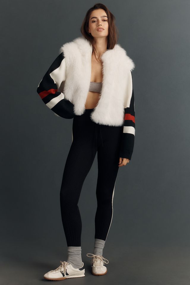 Daily Practice The Switch Back Fuzzy Knit Cardigan Sweater #3