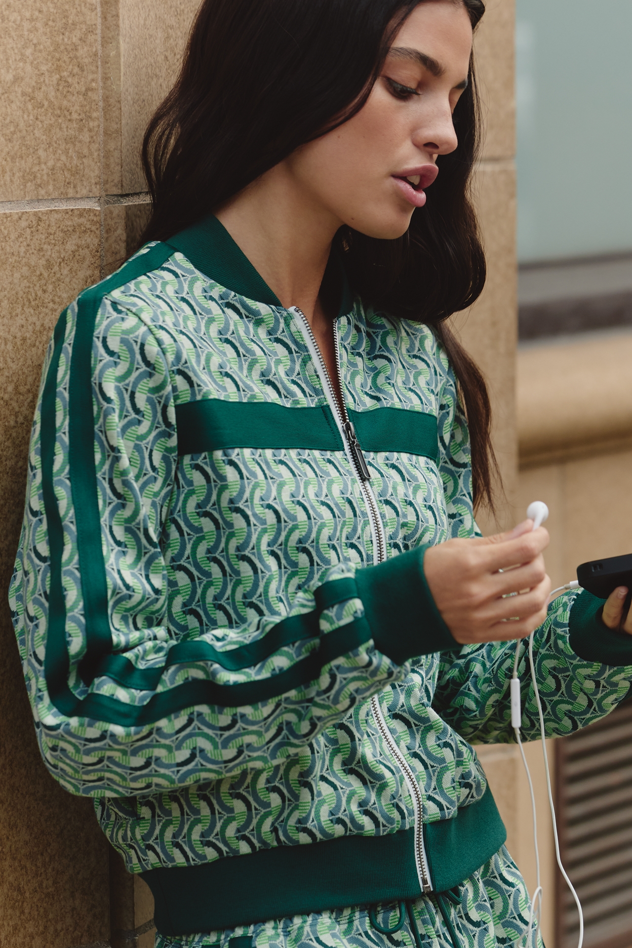 Daily Practice Parallel Bars Zip-Front Jacket