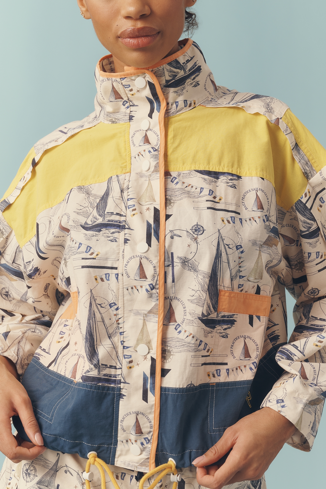 Daily Practice Drawstring Jacket