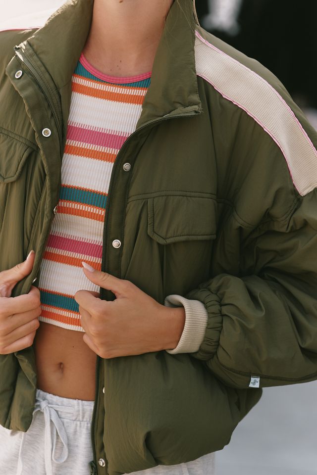 Daily Practice Nylon Funnel-Neck Bubble Jacket #3
