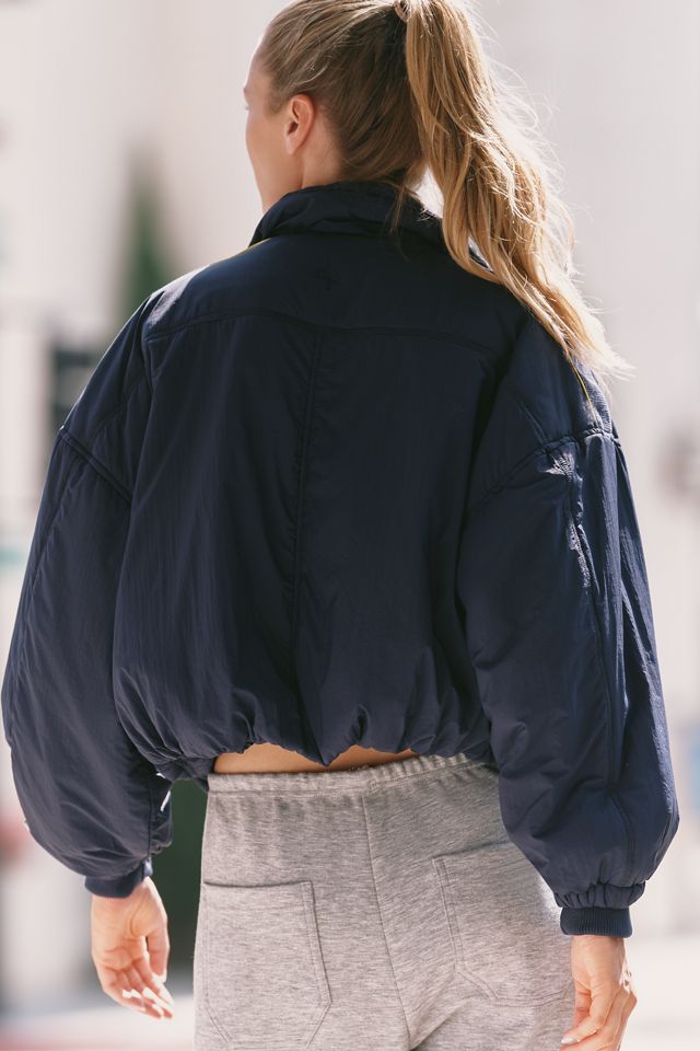 Daily Practice Nylon-Trichterausschnitt-Bubble-Jacke #1