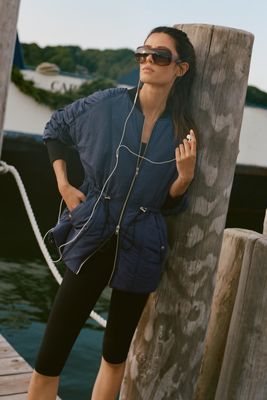 Daily Practice Nylon Zip Trip Jacket