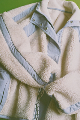 Daily Practice Snowdrift Sherpa Fleece Jacket by Anthropologie