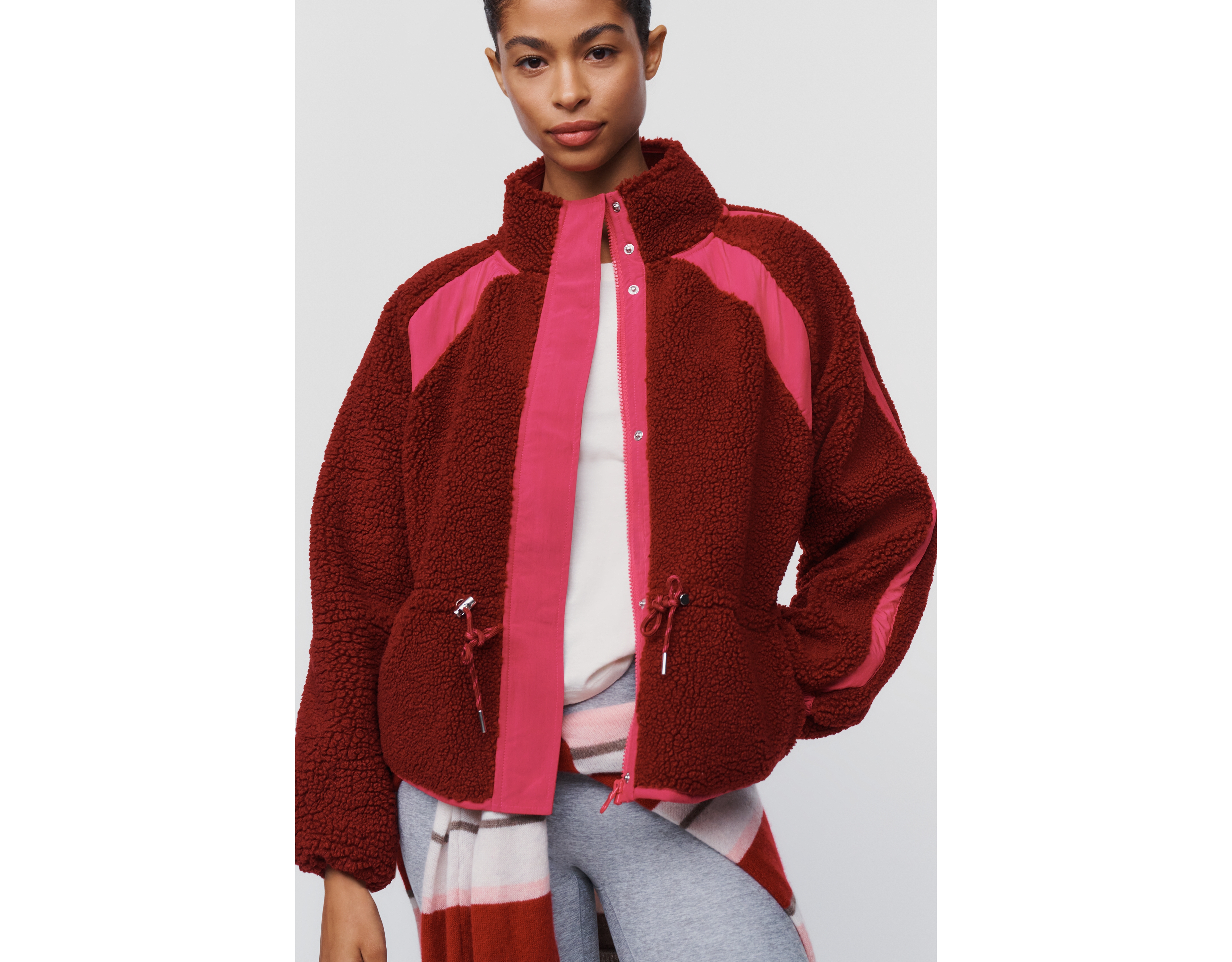 Daily Practice Snowdrift Sherpa Fleece Jacket