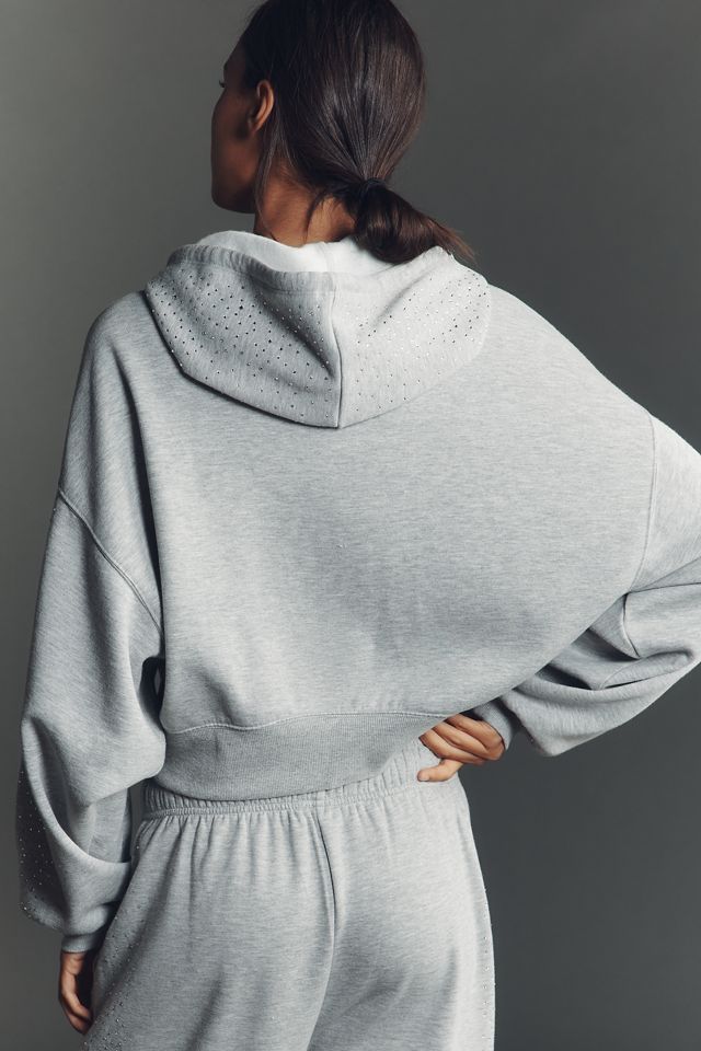 Daily Practice Lace Hooded Sweatshirt #1