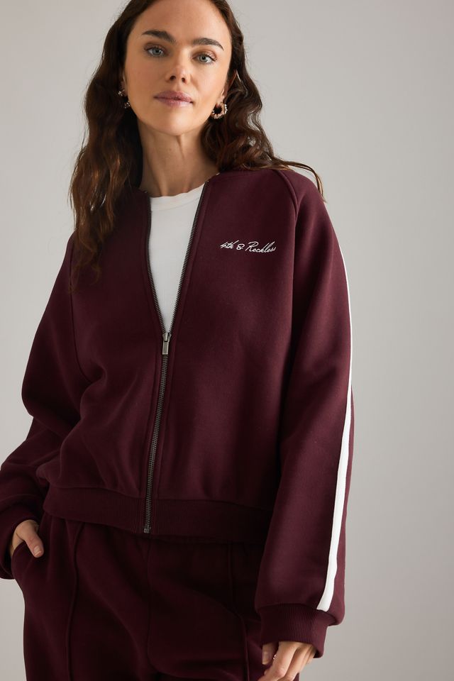4th & Reckless Veste bomber zippée Anna Maria #1
