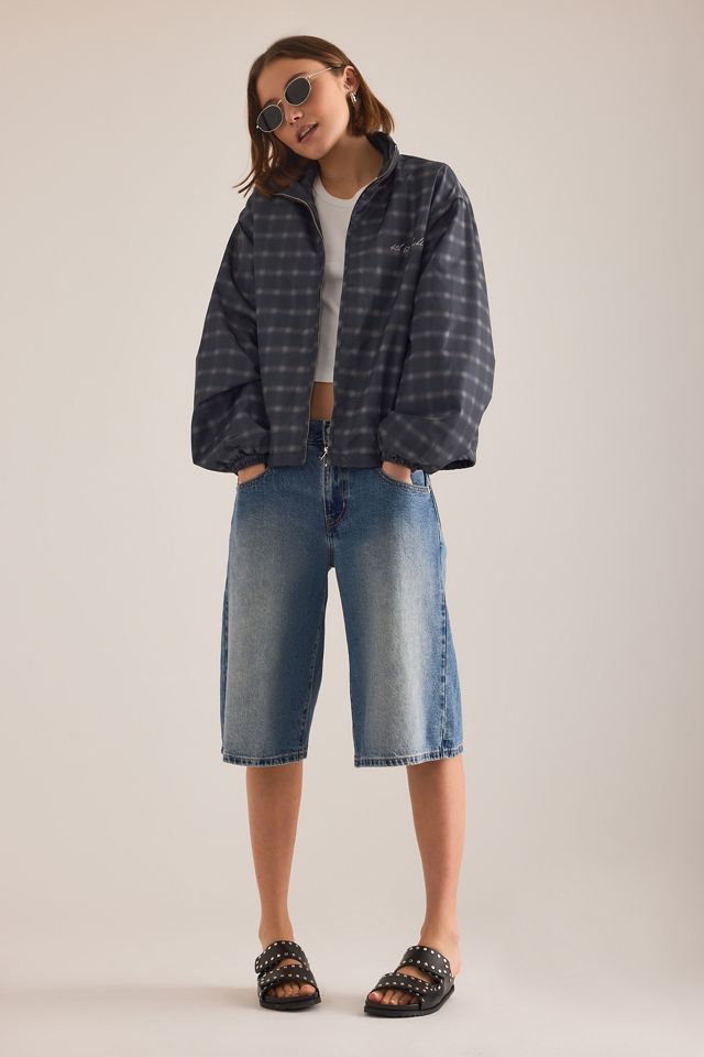 4th & Reckless Grace Funnel-Neck Windbreaker Jacket #1