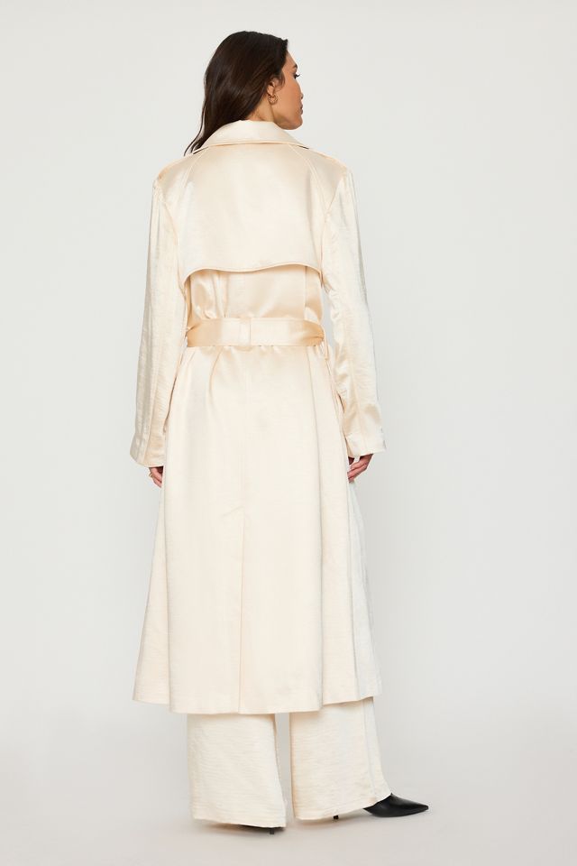 4th & Reckless Shelby Satin Trench Coat #4